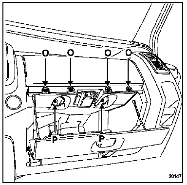 Renault Trafic. Particularités de l'airbag passager