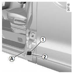 Renault Trafic. Réservoir carburant (remplissage carburant)