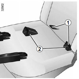 Renault Trafic. Fixation par système isofix