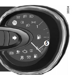 Renault Trafic. Alerte niveau huile moteur minimum