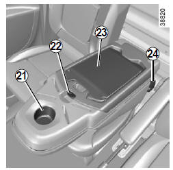 Renault Trafic. Dossier en position tablette