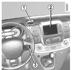 Renault Trafic. Équipement multimédia