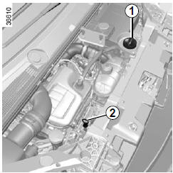 Renault Trafic. Appoint/remplissage