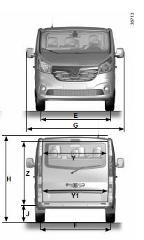 Renault Trafic. Version combi