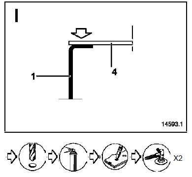 Renault Trafic. Composition de la piece de rechange