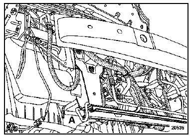 Renault Trafic. Composition de la piece de rechange