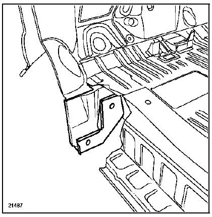 Renault Trafic. Composition de la piece de rechange