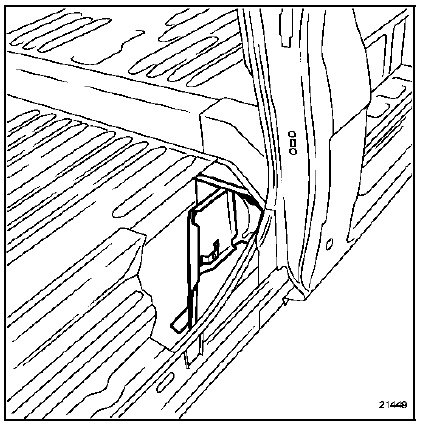 Renault Trafic. Composition de la piece de rechange