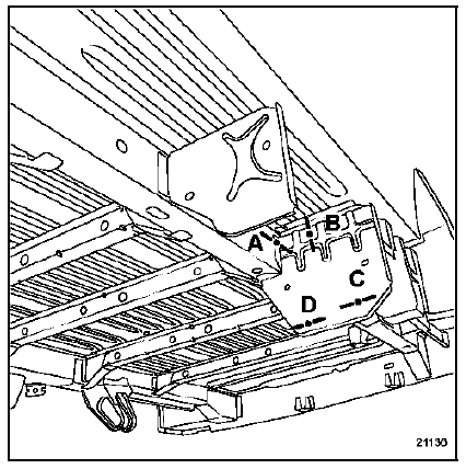 Renault Trafic. Composition de la piece de rechange