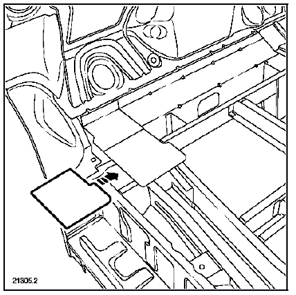 Renault Trafic. Composition de la piece de rechange