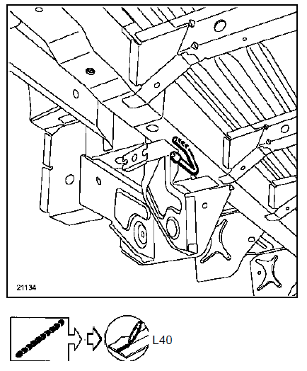 Renault Trafic. Côté gauche