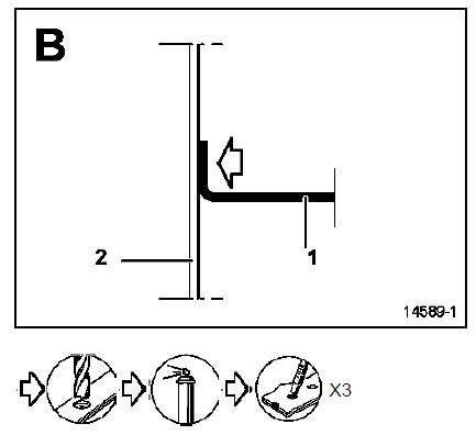 Renault Trafic. Composition de la piece de rechange