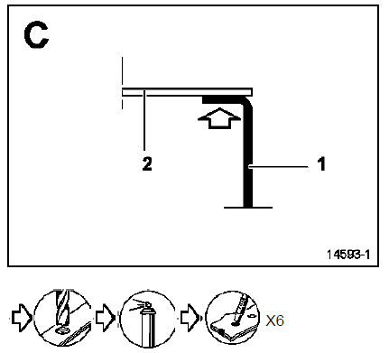 Renault Trafic. Composition de la piece de rechange