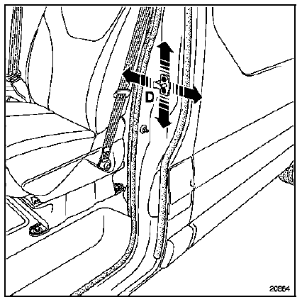 Renault Trafic. Particularité des charnières d'origine