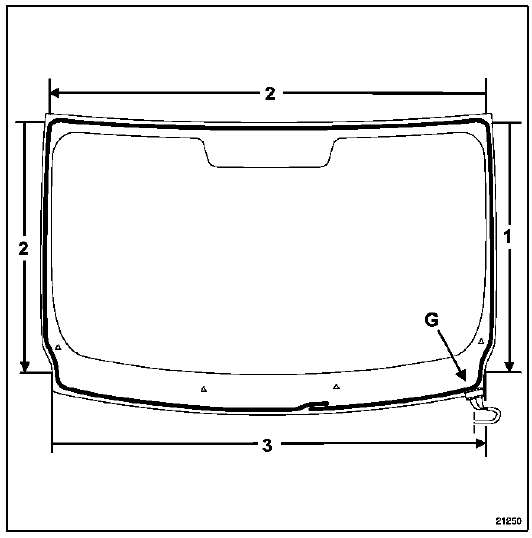 Renault Trafic. Pare-brise