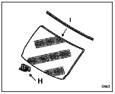 Renault Trafic. Pare-brise
