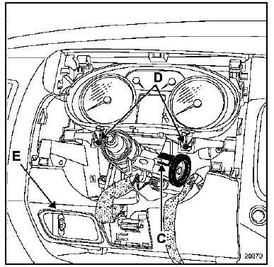 Renault Trafic. Boîtier évaporateur