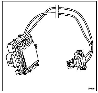 Renault Trafic. Module de puissance