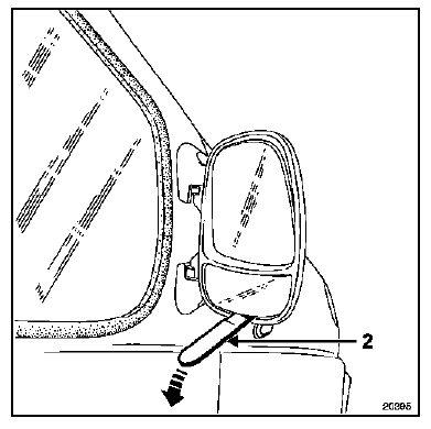 Renault Trafic. Sonde de température extérieure