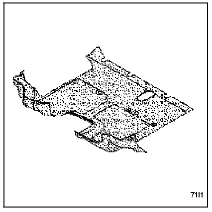 Renault Trafic. Tapis de plancher avant