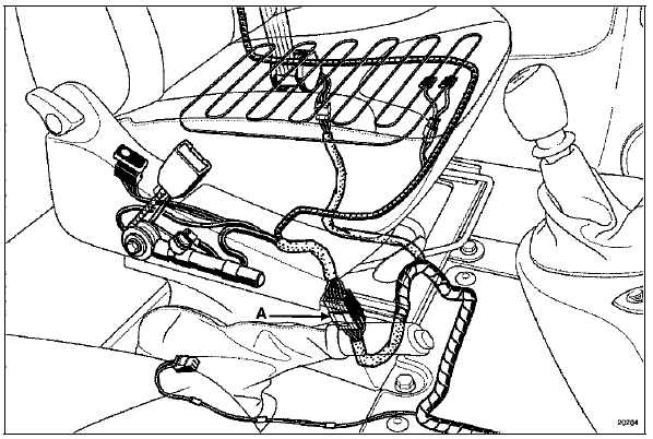 Renault Trafic. Siège complet