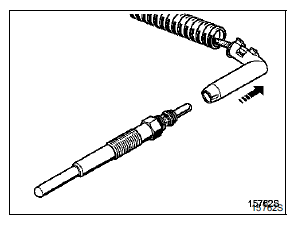 Renault Trafic. Bougies de préchauffage