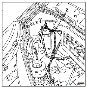 Renault Trafic. Controle de la basse pression (pompe de gavage)