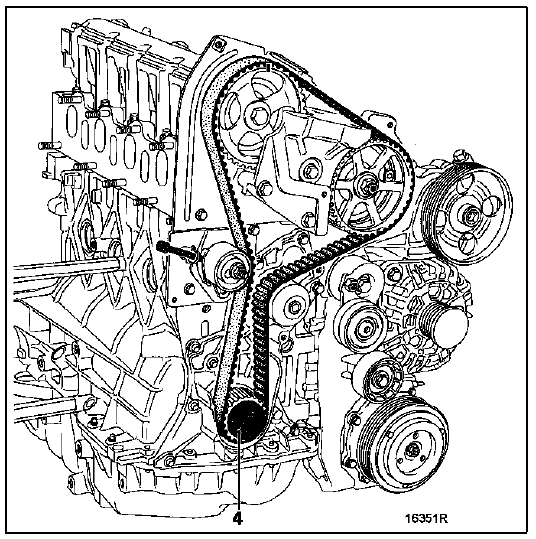 Renault Trafic. Procedure de tension