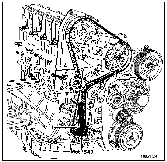 Renault Trafic. Procedure de tension