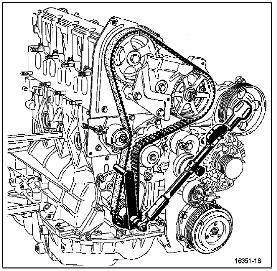 Renault Trafic. Procedure de tension