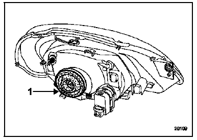 Renault Trafic. Lampes