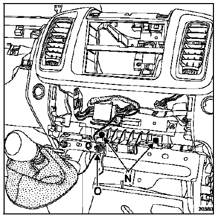 Renault Trafic. Planche de bord