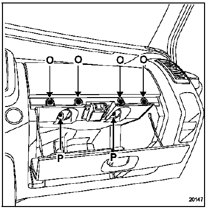 Renault Trafic. Particularités de l'airbag passager