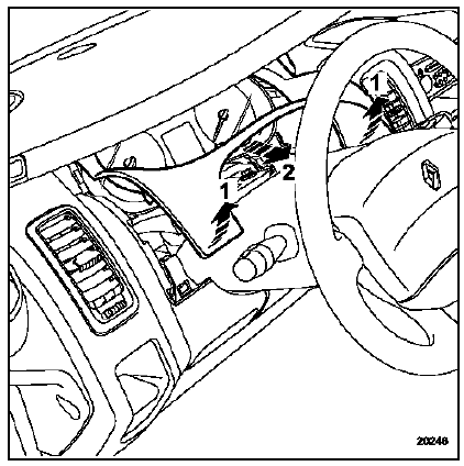 Renault Trafic. Tableau de bord