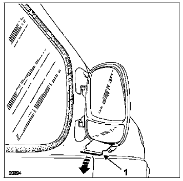 Renault Trafic. Sonde de température extérieure