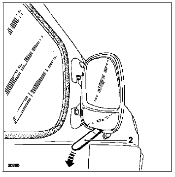 Renault Trafic. Sonde de température extérieure