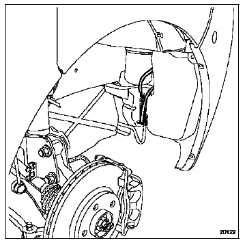 Renault Trafic. Pompe électrique lave-vitre