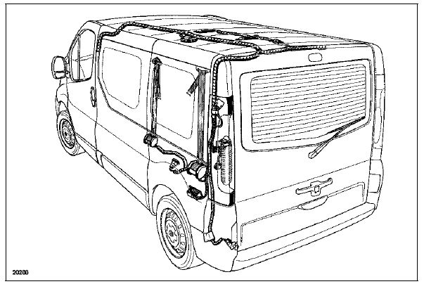 Renault Trafic. Airbags et prétentionneurs de ceinture de sécurité