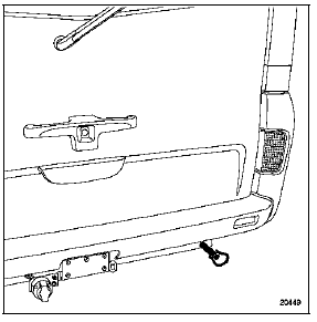 Renault Trafic. Arriere (véhicule avec attelage)