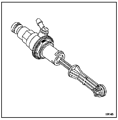 Renault Trafic. Cylindre émetteur d'embrayage
