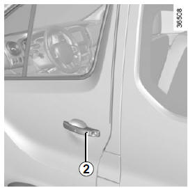 Suivant véhicule, appuyez sur le