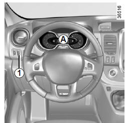 Tableau de bord a : il s'éclaire à la