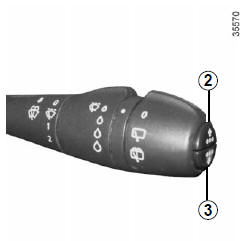 Faites défiler vers le haut (touche 2)