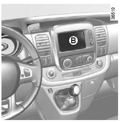 Véhicules équipés d'écran tactile