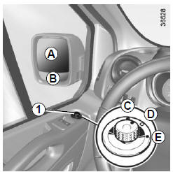 Contact mis, positionnez la commande