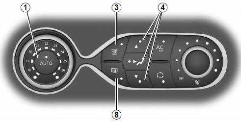 Appuyez sur l'une des touches 4. Le