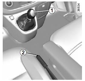 Pour passer la marche arrière