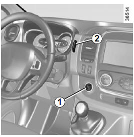 La carte renault doit être dans le