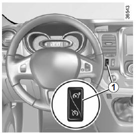 Pressez le contacteur 1 côté .