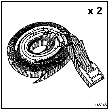 Ce genre de sangles ne doit servir qu'à immobiliser un